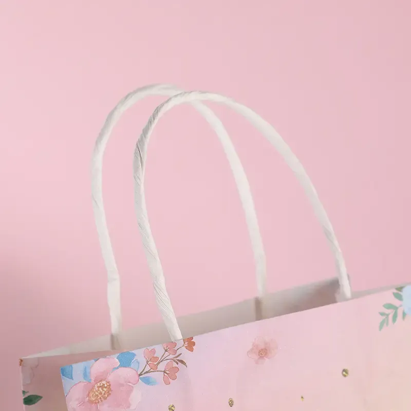Hot selling Kraft Bags Shopping Bags DIY Multifunction Recyclable Paper Bag With Handles customized size logo