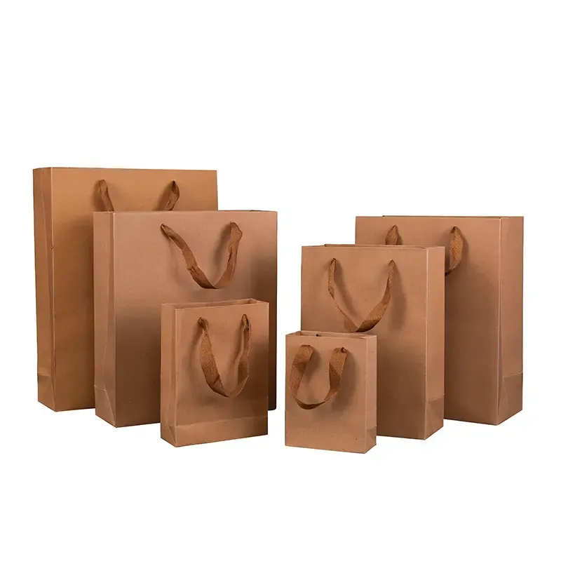 Hot-selling shopping jewelry packaging advertising bag with handle logo thickened handbag