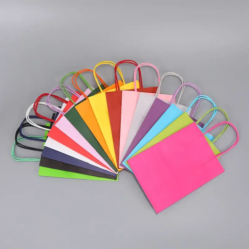 Wholesale New Multifunctional Multiple Styles Kraft Paper Wedding Food Packaging Bags