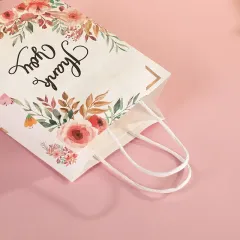 Sell well brown kraft paper bags Customised Recycled Brown Kraft Paper Bag With Twisted/Flat Handle