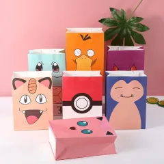 Hot selling cartoon portable dinosaur cute kraft paper candy children's festival luxury gift bags