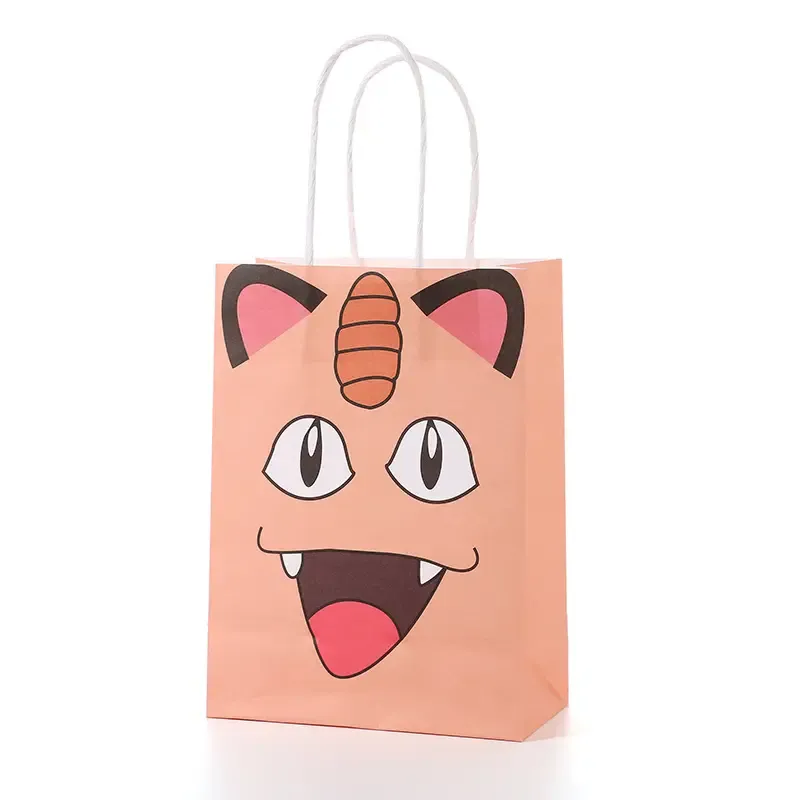 Wholesale handbag cartoon gift bag cartoon creative animal paper cartoon paper shopping bag