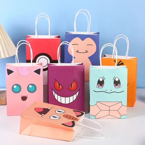 Wholesale handbag cartoon gift bag cartoon creative animal paper cartoon paper shopping bag