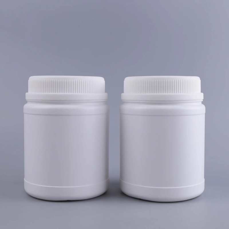 Food Grade Protein Powder Plastic Jar 1100ml Plastic Jar With Screw Lid