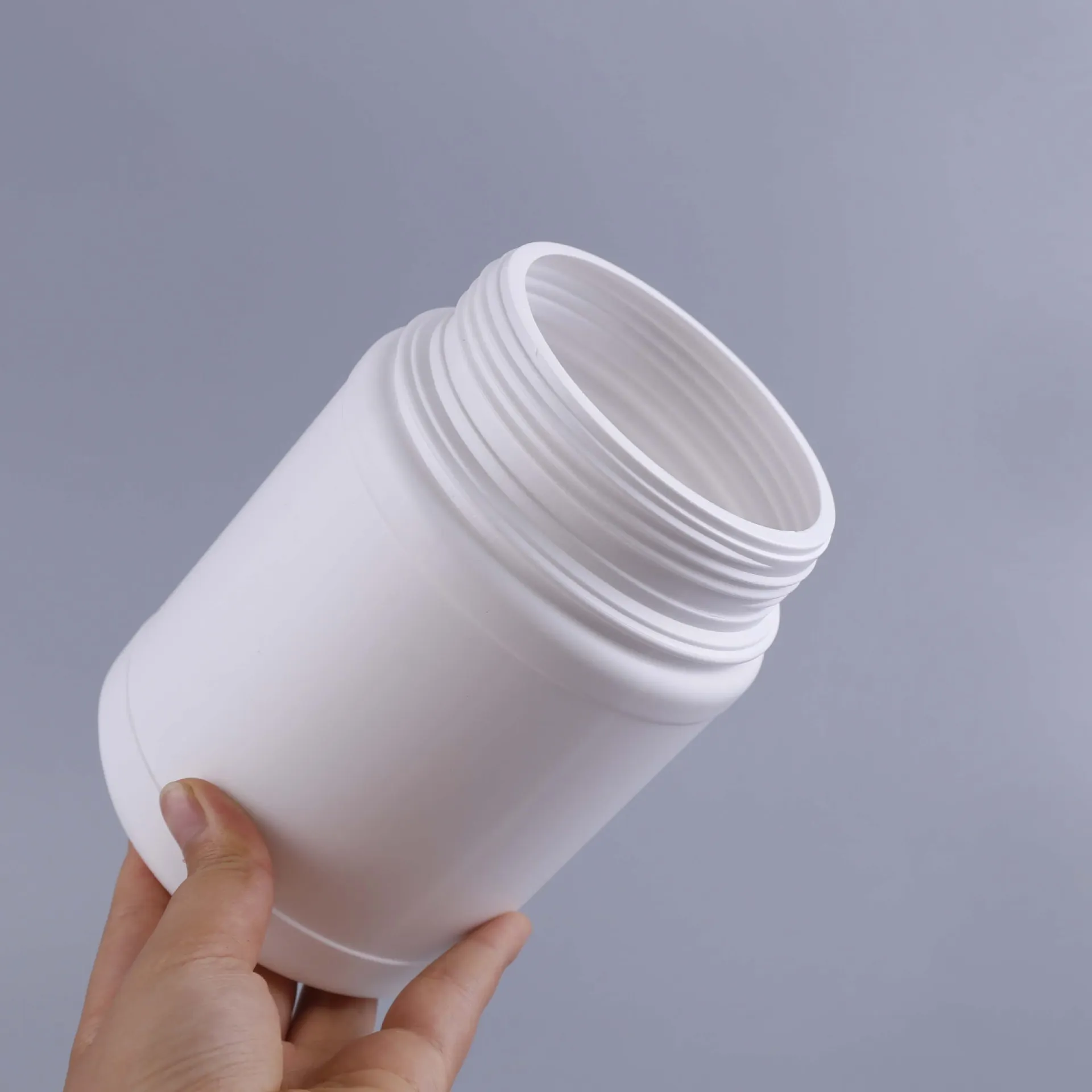 Food Grade Protein Powder Plastic Jar 1100ml Plastic Jar With Screw Lid