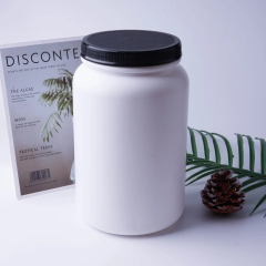 Wholesale Food Grade Protein Powder Plastic Storage Jars 2.5 Litre Milk Powder Plastic Container With Screw Lid