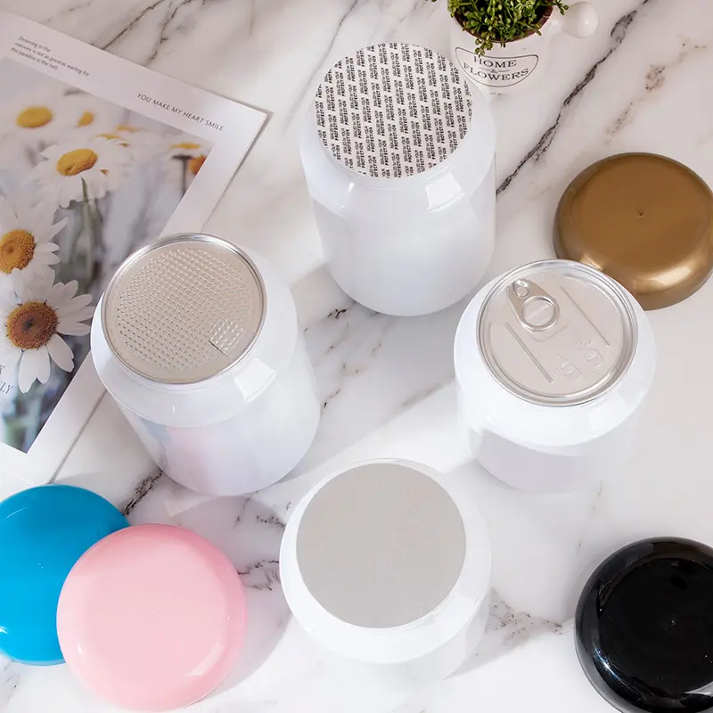 Customized Food Grade Pet Plastic Container Protein Powder Bottle With Tamper Proof Lid