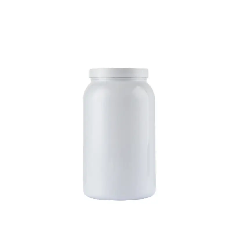 Supply 1000ml 2000ml 3500ml PET Material Powder Supplement Bottle Plastic Jar For Protein Powder