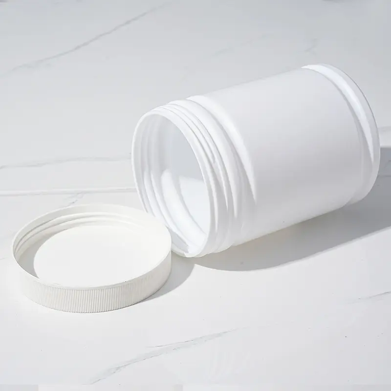 Manufacture 250ml 450ml 500ml 750ml Whey Protein Milk Powder Packaging Bottle Plastic Powder Container Jar