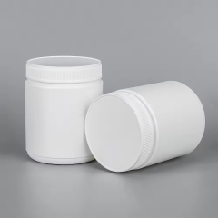 Wholesale 500cc Whey Protein Powder Bottle Food Grade Plastic Wide Mouth Powder Bottles For Protein Powder Packaging