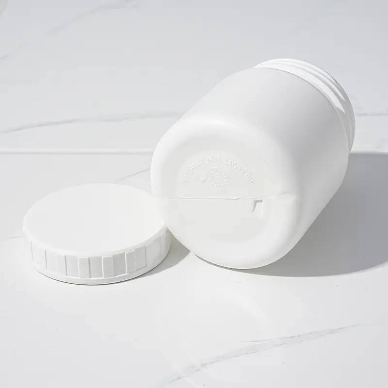 Manufacture 250ml 450ml 500ml 750ml Whey Protein Milk Powder Packaging Bottle Plastic Powder Container Jar