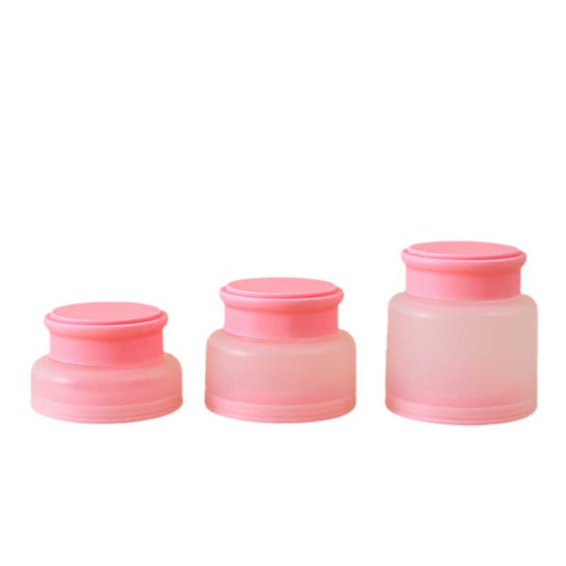 15G 30G 50G pp matte frosted face cream jars plastic packaging body butter containers