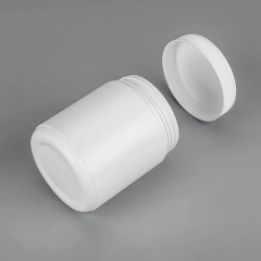 Wholesale 500cc Whey Protein Powder Bottle Food Grade Plastic Wide Mouth Powder Bottles For Protein Powder Packaging