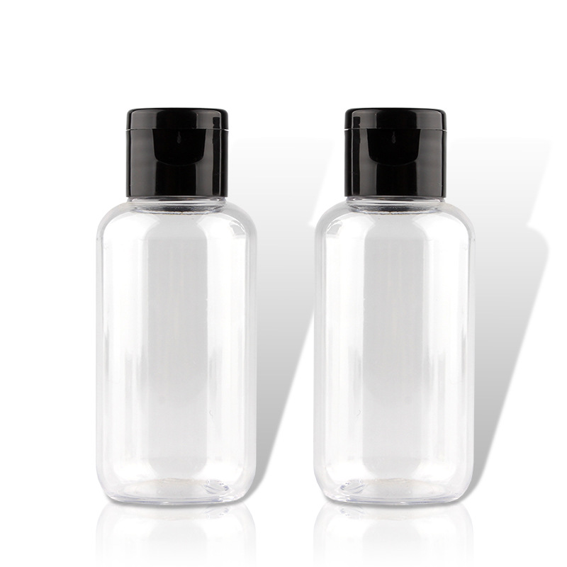 60ML plastic pump bottle for Hand sanitizer no-rinse gel shampoo and shower gel