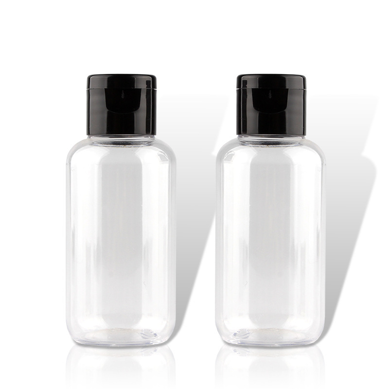 60ML plastic pump bottle for Hand sanitizer no-rinse gel shampoo and shower gel