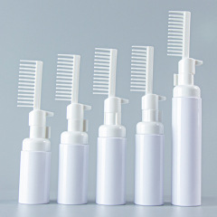 Manufacturer customized PET spot 30ml 50ml 60ml 80ml 100ml hair dye comb bottle