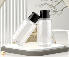 60ML plastic pump bottle for Hand sanitizer no-rinse gel shampoo and shower gel