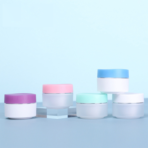 15 ml plastic jar skin care cream jar container with colorful lids Cosmetics dispensing jar
