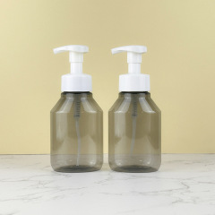 350ml black foaming pump bottle plastic Cleansing Mousse Bottle