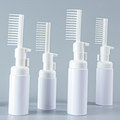Manufacturer customized PET spot 30ml 50ml 60ml 80ml 100ml hair dye comb bottle