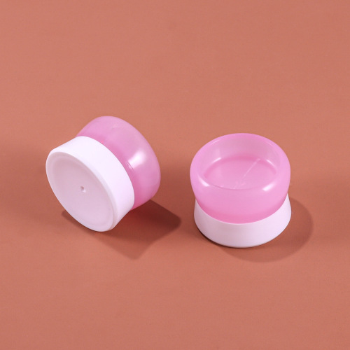 Custom plastic cream jar cosmetic color plastic cream jars 10g for face cream