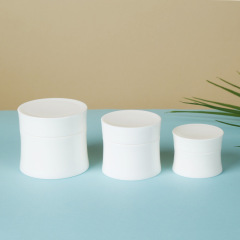 15G 30G 50G plastic pp cream jars white face cream luxury jar for beauty