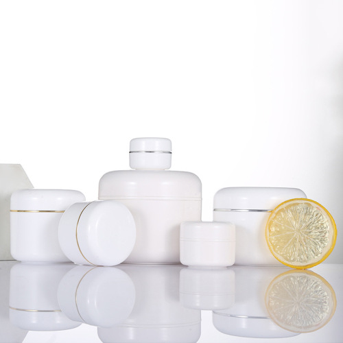 5G 15G 30G 50G 100G 200G white pp plastic skin care cream jar
