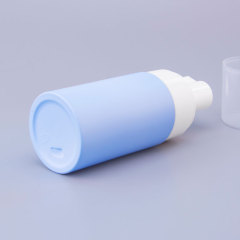100ML 120ML 200ML customizable empty blue plastic foam lotion pump bottle Cleansing Mousse Bottle