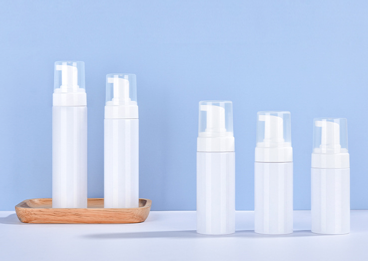 100ML 120ML 150ML 180ML 200ML luxury pet plastic foam pump foaming bottle Cleansing Mousse Bottle