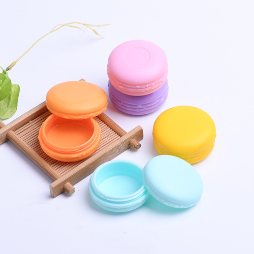 10G macaron plastic PP cream jar container cream sample Jar