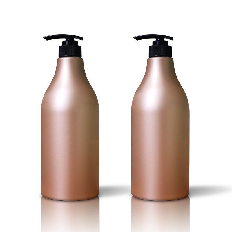 custom luxury shampoo conditioner 1000ml lotion pump bottles packaging for Body Wash Lotion Shampoo