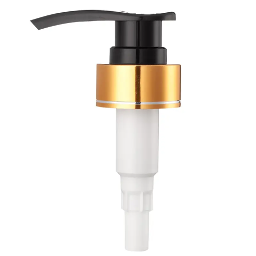 Concise Shampoo Hair Conditioner Body Lotion Head Pump 24/410 28/410 Aluminium Plating Lotion Bottle Pump