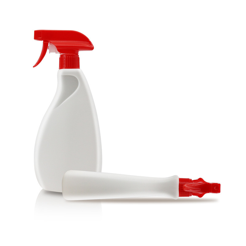 500ML white plastic spray bottle with pump for watering flowers alcohol disinfectant diluent