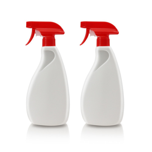 500ML white plastic spray bottle with pump for watering flowers alcohol disinfectant diluent