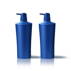 420ML plastic custom luxury shampoo and cosmetic bottle with pump for Body Wash Lotion Shampoo