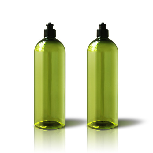 Manufacturer dish soap bottle 1000ml Boston shower gel laundry detergent bottle daily chemical care bottle