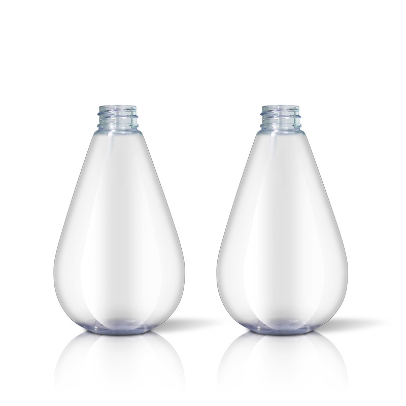 420 plastic clear lotion bottle with round ball plastic cap for Body Wash Lotion Shampoo