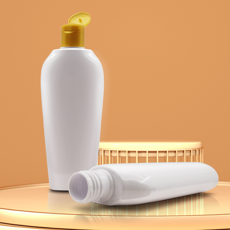 200ml lotion bottle with plastic pump for Hand sanitizer no-rinse gel shampoo and shower gel