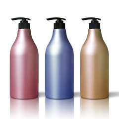 custom luxury shampoo conditioner 1000ml lotion pump bottles packaging for Body Wash Lotion Shampoo