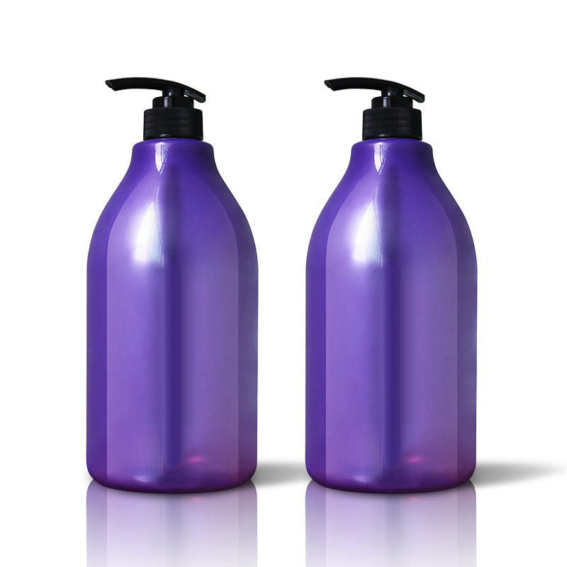 1300ML custom big plastic bottles for shampoo and body wash
