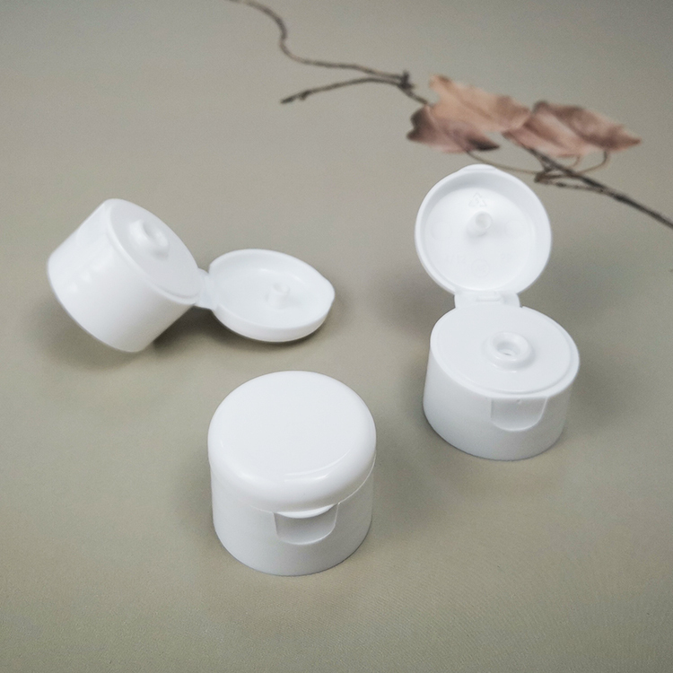 28/410 plastic bottle screw cap flip top cap for bath gel shampoo skin care bottles