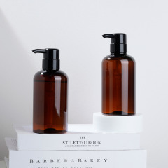 400ML pet shampoo, body wash plastic bottles with pump for men women Body Wash Lotion Shampoo