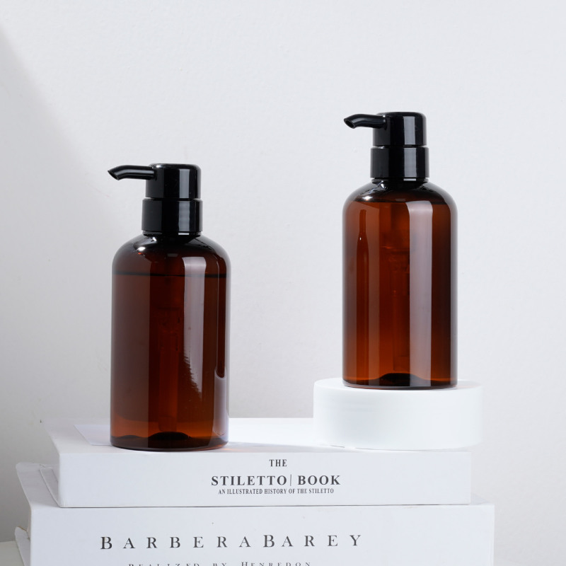400ML pet shampoo, body wash plastic bottles with pump for men women Body Wash Lotion Shampoo