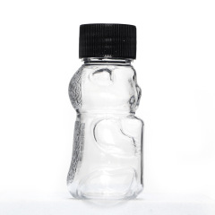 50ML small mini honey bear model jar with dipper for honey bee