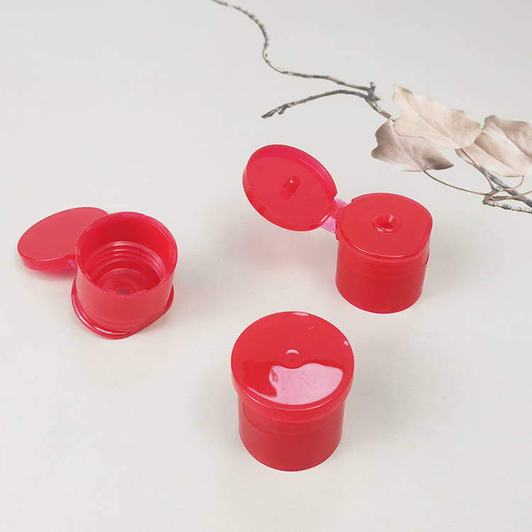 24/415 colorful plastic lids bottle cap flip top cap for bath gel shampoo skin care bottles