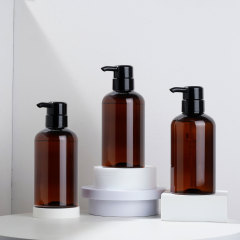 400ML pet shampoo, body wash plastic bottles with pump for men women Body Wash Lotion Shampoo