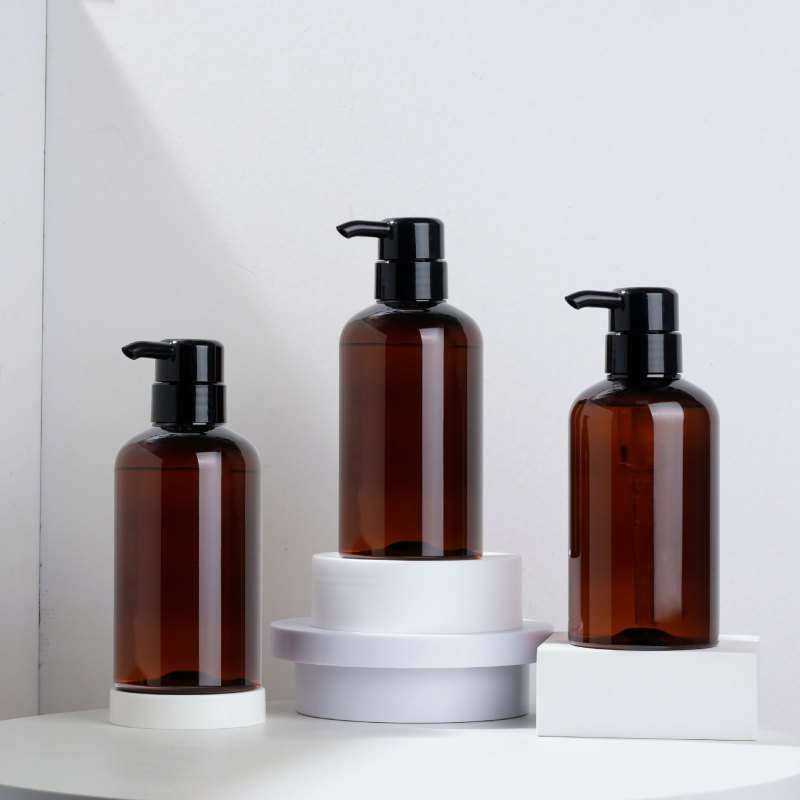 400ML pet shampoo, body wash plastic bottles with pump for men women Body Wash Lotion Shampoo