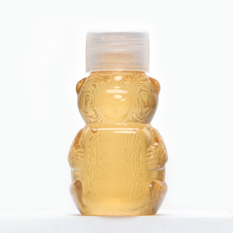 50ML small mini honey bear model jar with dipper for honey bee