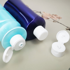 28/410 plastic bottle screw cap flip top cap for bath gel shampoo skin care bottles