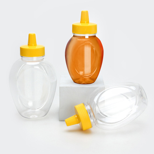 500G 750G 1000G honey jars with anti-theft lid food jar comb honey packaging for honey bee